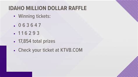 idaho winning lottery numbers